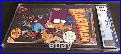 Bartman #1 CGC 9.6 1993 Bongo Comics Silver Foil Cover with Bartman Poster Key