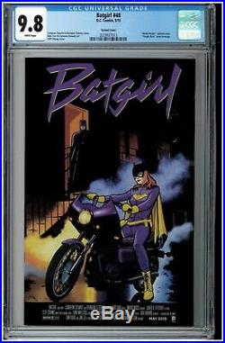 Batgirl #40 (2015) Cgc 9.8 Nm/mt Purple Rain Prince Variant Wb Movie Poster