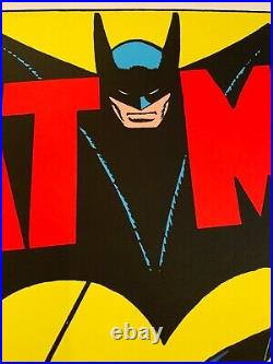 Batman #1 Official Poster Bottleneck Gallery #'d 7/200! , Bob Kane, Sold Out