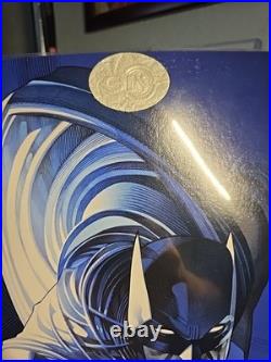 Batman 11x17 Exclusive Stamped Print Signed Chris Stevens Coa With Protector