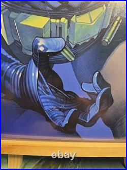 Batman 11x17 Exclusive Stamped Print Signed Chris Stevens Coa With Protector