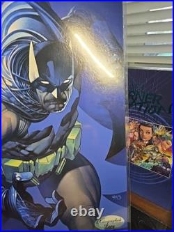 Batman 11x17 Exclusive Stamped Print Signed Chris Stevens Coa With Protector