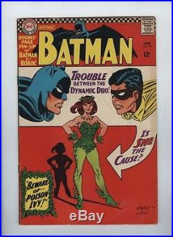 Batman #181 (1940 DC) FN- 5.5 1st Appearance of Poison Ivy with Pin-Up Poster