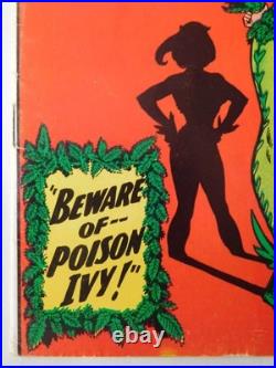 Batman #181 1966 1st App Poison Ivy With Poster Silver Age DC Comics