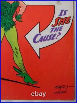 Batman #181 1966 1st App Poison Ivy With Poster Silver Age DC Comics