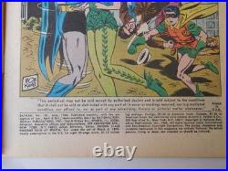 Batman #181 1966 1st App Poison Ivy With Poster Silver Age DC Comics