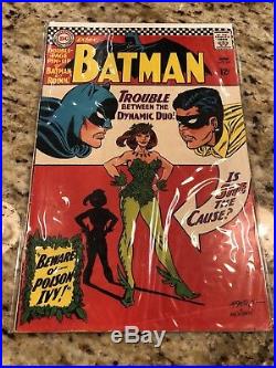 Batman #181 1st Appearance of Poison Ivy with poster! DC COMICS-1966