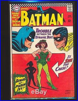 Batman # 181 1st Poison Ivy poster intact G/VG Cond