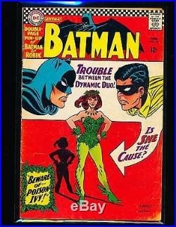 Batman # 181 1st Poison Ivy poster intact G/VG to VG Cond