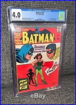 Batman 181. 1st appearance Poison Ivy. With Poster. DC Comics. CGC 4.0 VG