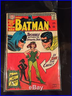 Batman #181 Beware of Poison Ivy Poster Included 1966 very good condition