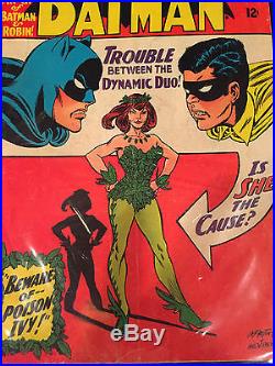 Batman #181 Beware of Poison Ivy Poster Included 1966 very good condition