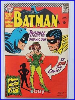 Batman #181 Comic 1966 1st App Poison Ivy Centrefold Poster Silver Age