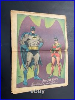 Batman 181, Coverless With Poster Intact! First Appearance Poison Ivy