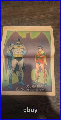 Batman 181 DC COMIC Poster Inside June 1966 Poison Ivy First Appearance 1st