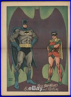 Batman 181 DC Comics VG Plus First Ever Poison Ivy Poster Complete