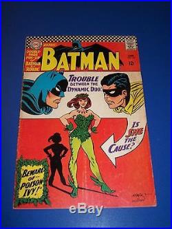 Batman #181 Silver Age 1st Poison Ivy Huge Key Wow Robin Solid VGF with Poster