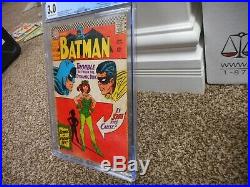 Batman 181 cgc 3.0 DC 1966 1st appearance of Poison Ivy with poster complete VG