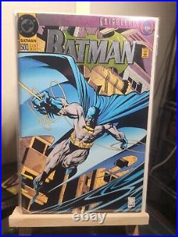 Batman #500 Special Edition Die Cut Cover And Poster Signed By Joe Quesada