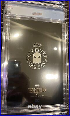 Batman'89 Special Edition #1 CGC 9.8 Movie Poster Variant Foil NYCC With Label