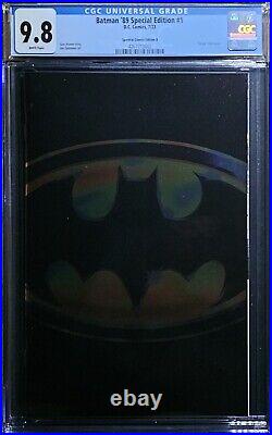 Batman'89 Special Edition #1 Movie Poster Foil Variant CGC 9.8 Ltd. To 1000