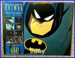 Batman AP COA Signed Bob Kane Mask Of The Phantasm Movie Poster Plus Movie Cards