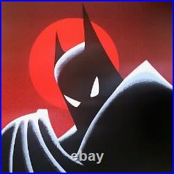 Batman Animated Series Poster Kevin Conroy Screen Print Handnumbered x/250