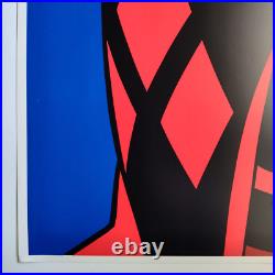 Batman Animated Warner Bros Lithograph Limited Edition /300 Harley Quinn 1995