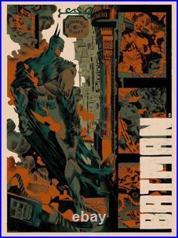 Batman By Squiddy Bottleneck Gallery Print Batman By Squiddy Bottleneck Gallery Print