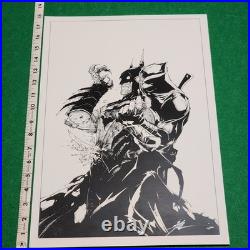 Batman Court of Owls Greg Capullo Signed Art Print DC Comic Book Panel 18x12