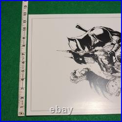 Batman Court of Owls Greg Capullo Signed Art Print DC Comic Book Panel 18x12