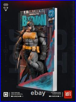 Batman DC Comics mini poster model kit unassembled full color 3mf 9in. X 13 in