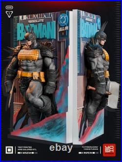 Batman DC Comics mini poster model kit unassembled full color 3mf 9in. X 13 in