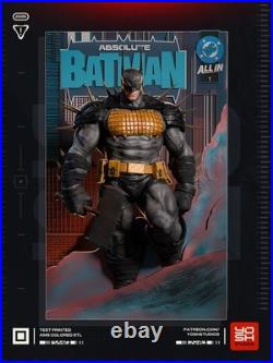 Batman DC Comics mini poster model kit unassembled full color 3mf 9in. X 13 in