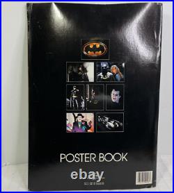 Batman Giant Poster Book 1989 DC Comics Super Hero Dark Knight Keaton