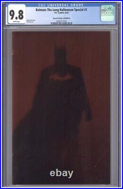 Batman Long Halloween Special #1 CGC 9.8 Movie Poster Foil Virgin Variant NYCC