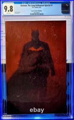 Batman Long Halloween Special #1 CGC 9.8 Movie Poster Foil Virgin Variant NYCC
