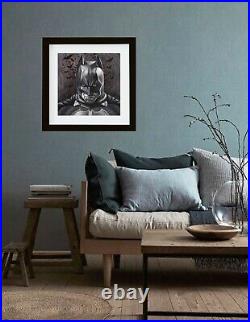 Batman Print on Canvas, Comic Book art, Wall Decor, Personalized Gift Batman Print on Canvas, Comic Book art, Wall Decor, Personalized Gift