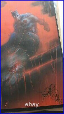 Batman Rage comic book poster art by Tommy Castillo 31x20 DC comics
