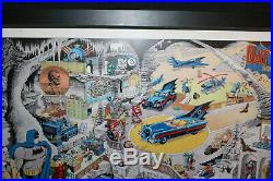 Batman'Secrets of the Batcave' Framed Print A/P 1995 Signed by Dick Sprang