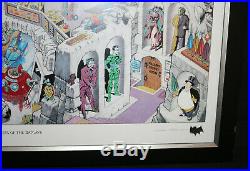 Batman'Secrets of the Batcave' Framed Print A/P 1995 Signed by Dick Sprang