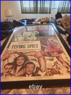 Batman Serial Chapter 10 Original 1sh Poster Detective Comics (1954) ITB WH