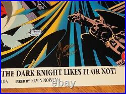 Batman Sword of Azrael Books One, Two, and Three + Poster 3 Signed Joe Quesada
