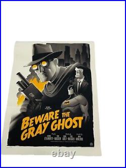 Batman The Animated Series Beware Gray Ghost Mondo Pcc Print Poster # 300