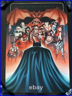 Batman The Animated Series The Rogues Gallery Poster Art Kevin Conroy mondo sdcc