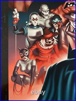 Batman The Animated Series The Rogues Gallery Poster Art Kevin Conroy mondo sdcc