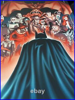 Batman The Animated Series The Rogues Gallery Poster Art Kevin Conroy mondo sdcc