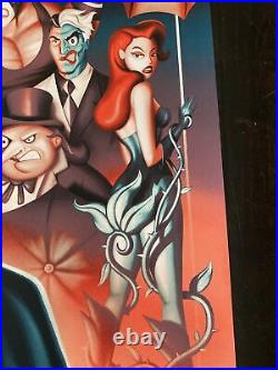 Batman The Animated Series The Rogues Gallery Poster Art Kevin Conroy mondo sdcc