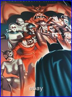 Batman The Animated Series The Rogues Gallery Poster Art Kevin Conroy mondo sdcc