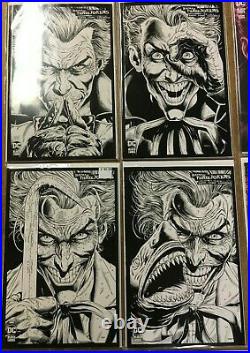 Batman Three 3 Jokers Complete Set 1450, All Variants, Posters, Cards, MORE